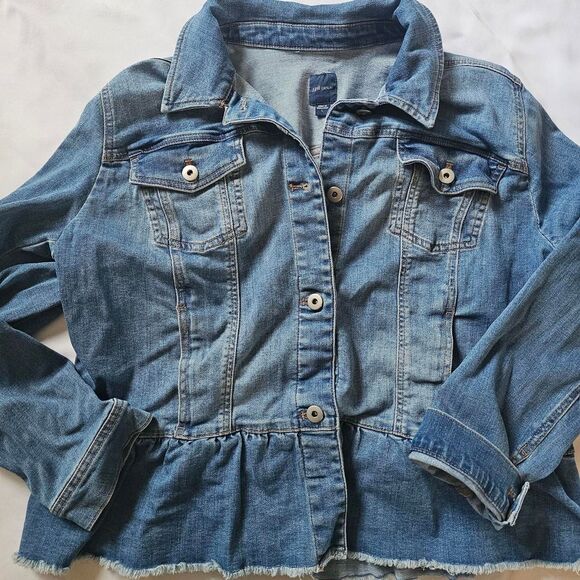 J Jill Women's Denim Jacket - Picture 5 of 6